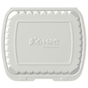 Ланч-бокс (209х23х62) ПП РК-241 БЕЛЫЙ (25100 шт.) Комус 2272183 3