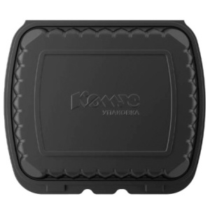 Ланч-бокс (209х23х62) ПП РК-241 ЧЕРНЫЙ (25100 шт.) Комус 2272181 3