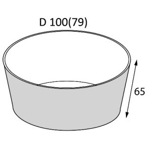 Round Bowl (d-100) 300 мл ДНО OSQ 2