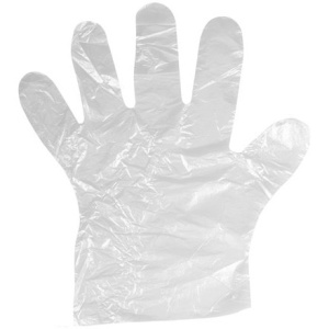Перчатки одноразовые ПНД (100 шт.) размер L (1100 шт.)