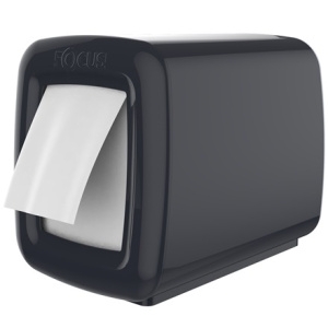 Диспенсер для салфеток настольный с боковой подачей ЧЕРНЫЙ Focus (112 шт.) 8076288 3