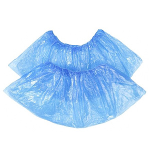 Бахилы 43 см х 14 см ЭКСТРА XL СИНИЙ по 100 шт. (140 шт.) 2