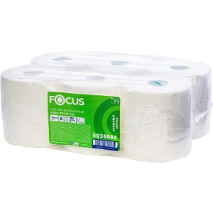 Полотенца бумажные (система М2М4) в рул.централ.вытяжка 1 сл.280 м FOCUS (6 шт.) 51029955036889 2